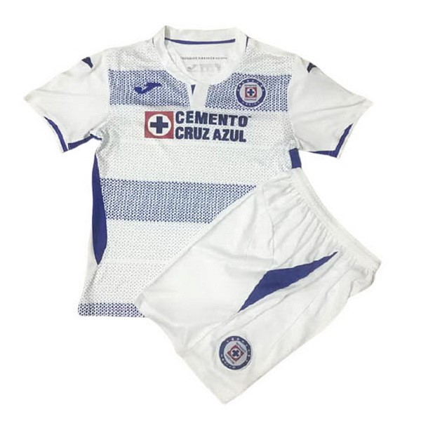 Camiseta Cruz Azul Segunda Equipación Niños 2020-2021 Blanco